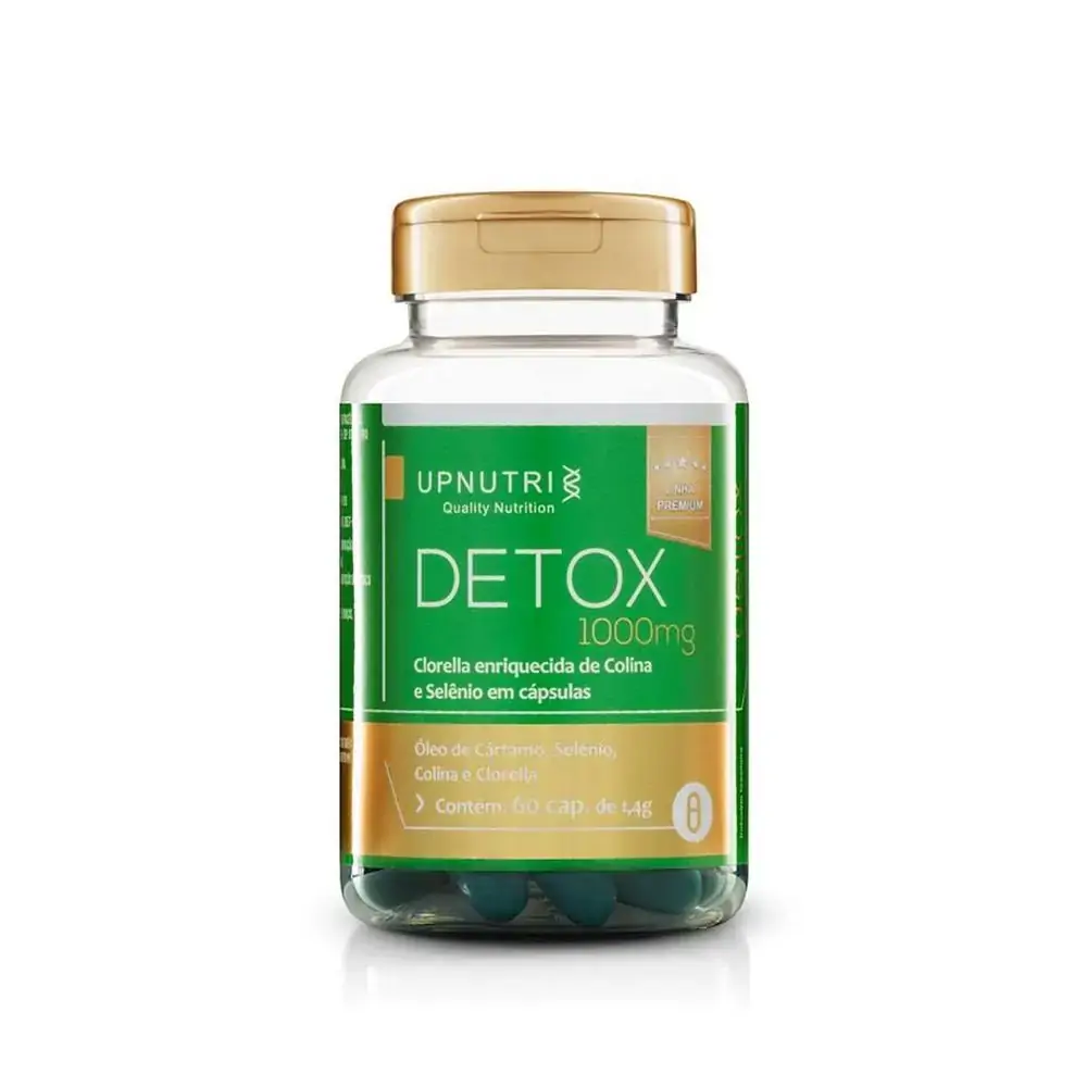 Detox 1000mg 60 Capsulas Upnutri