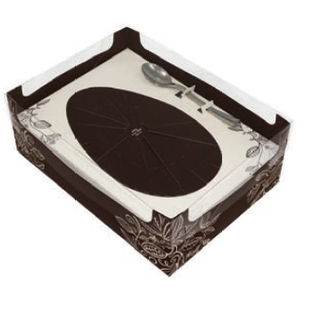Caixa Ovo Encanto 150g Bege Ideia