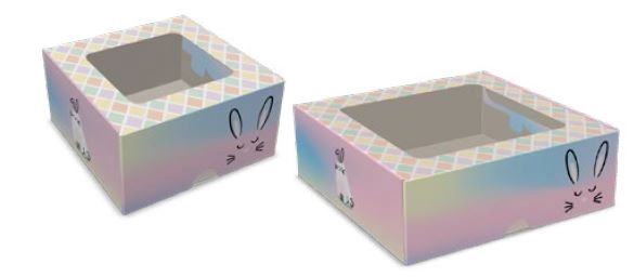 Caixa Practice 9 Doces C/visor Pascoa Cute Candy