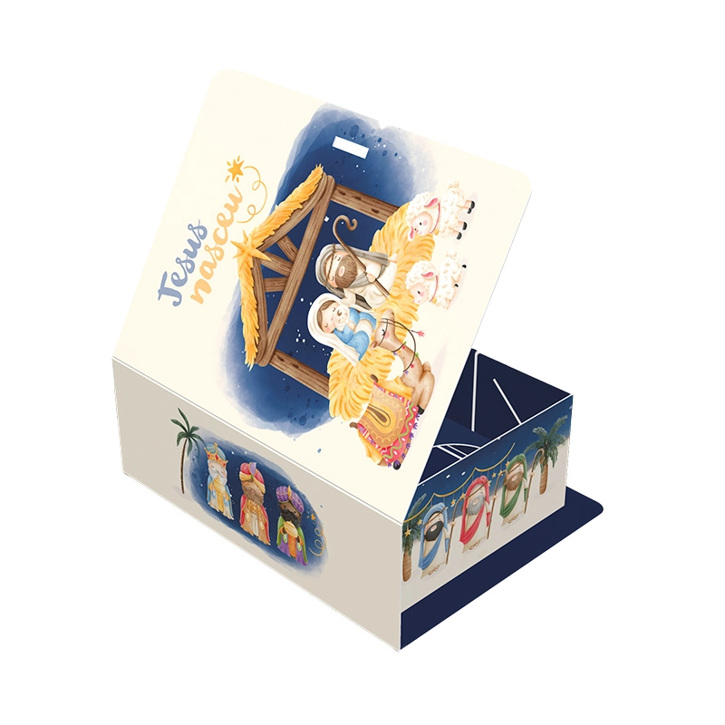 Cx Livro Natal Critao 04 Doces 4473 Ideia