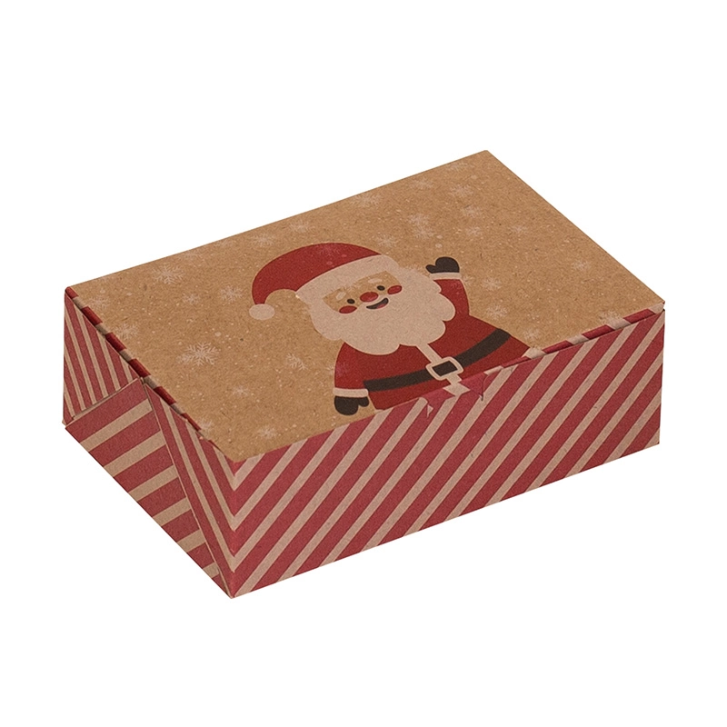 Cx Essencial O Natal Chegou Kraft 06 Doces 4487 Ideia