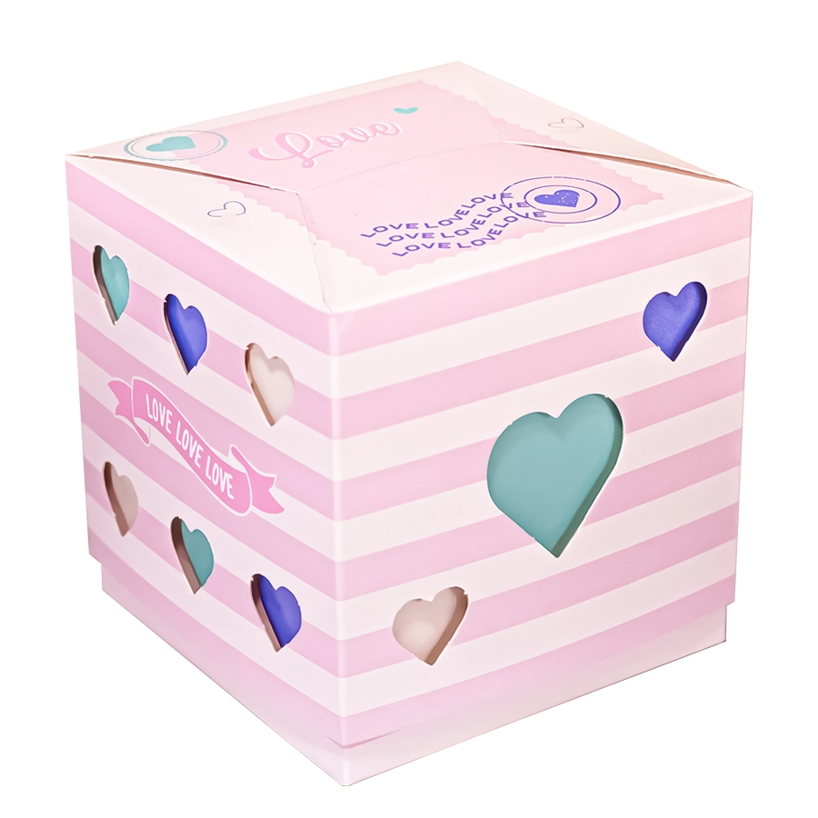 Caixa Cubo Coracao With Love 4921 Ideia