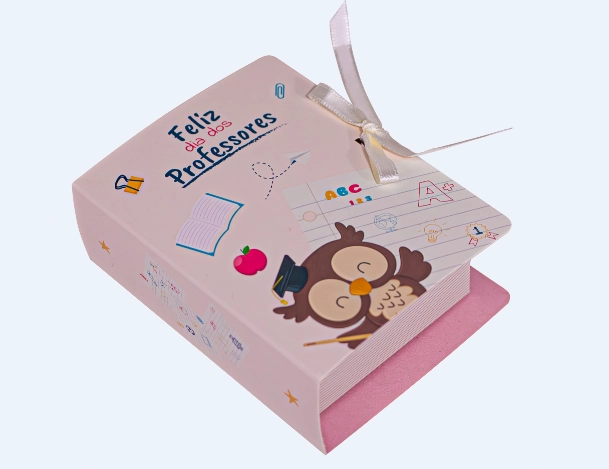 Caixa Livro Obrigado Prof 04 Doces 4996 Ideia