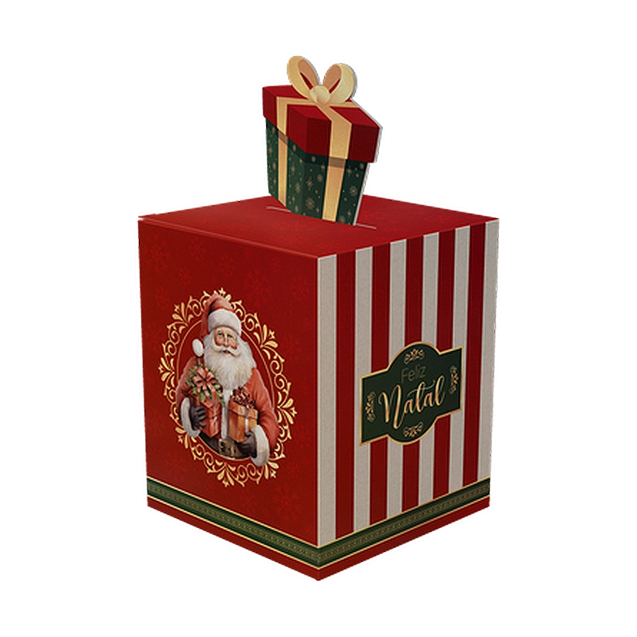 Caixa P.doces Pop Up Natal Noel 24 5100 Ideia
