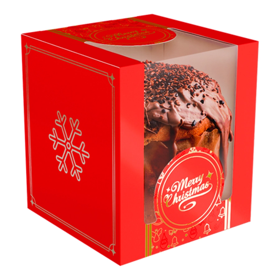Caixa Panetone Classic Natal Classico 24 5141 Ideia