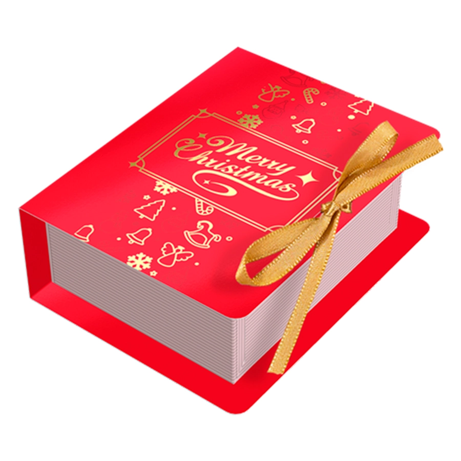 Caixa 4 Doces Livro Natal Classico 24 5143 Ideia