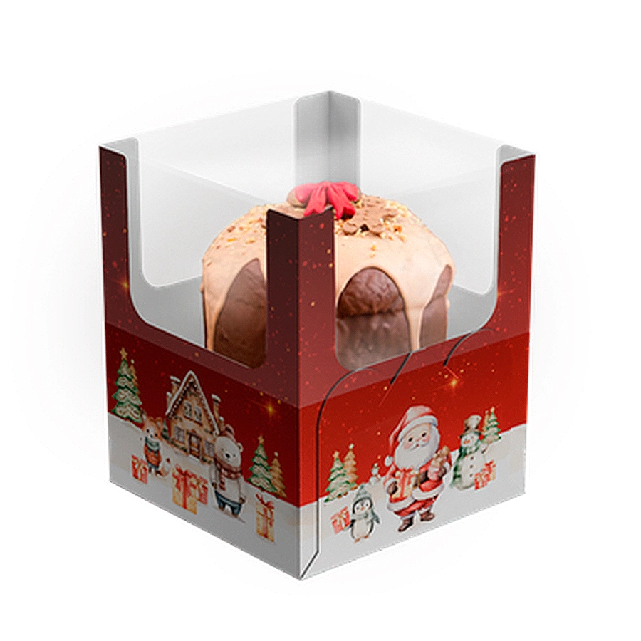 Caixa Mini Panetone Encanto Natal Encantado 24 5190 Ideia
