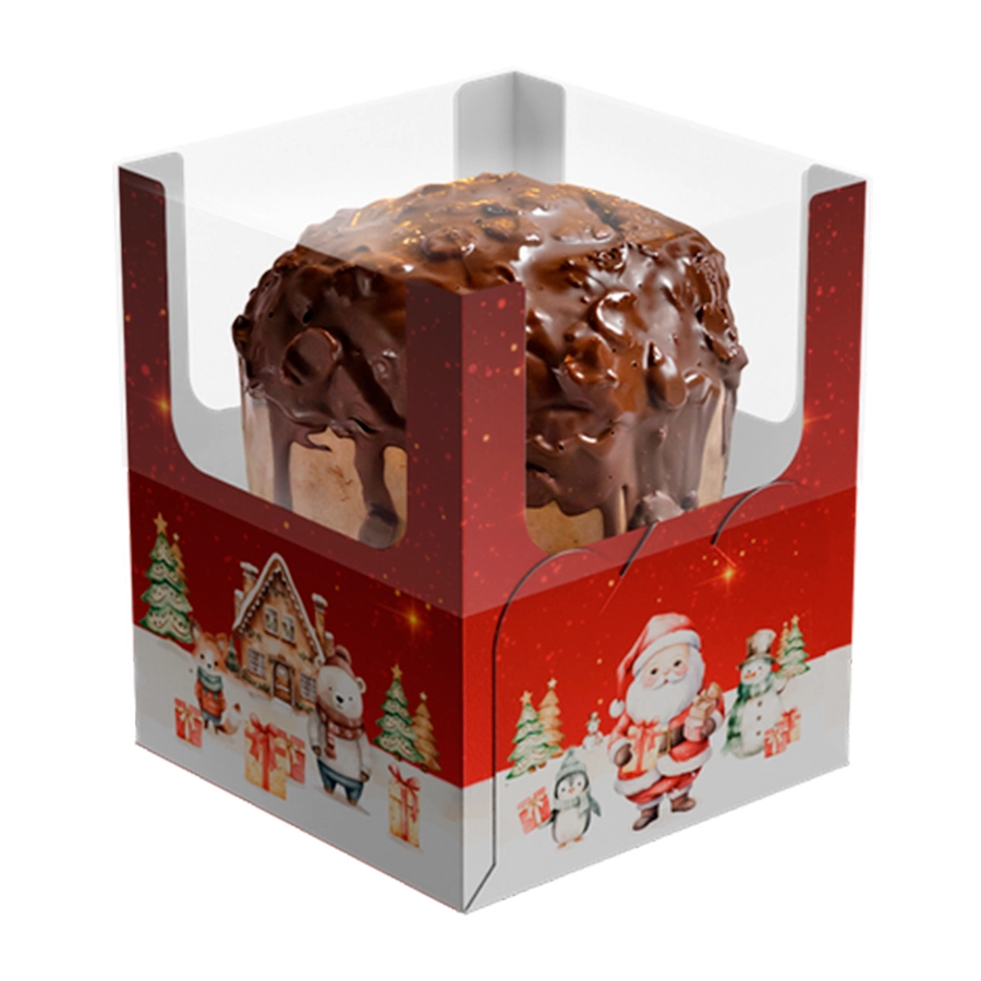Caixa Panetone Encanto Natal Encantado 24 5191 Ideia