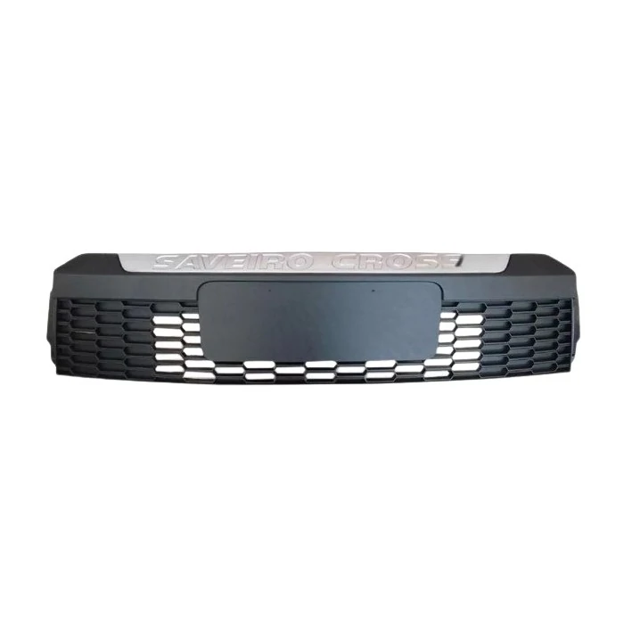 Grade Central do Para-choque VOLKSWAGEN SAVEIRO Prata - G COMPONENTES GG810