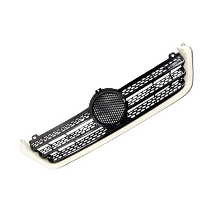 Grade do Radiador MERCEDES BENZ SPRINTER Preto com Friso Branco - G COMPONENTES GG203