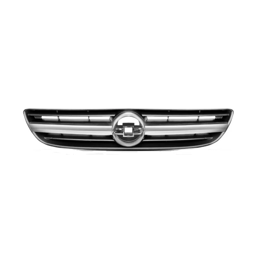 Grade do Radiador CHEVROLET - GM ASTRA Cinza com Friso Cromado - G COMPONENTES GG115