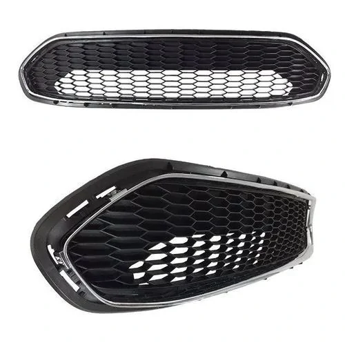 Grade Central do Radiador FORD KA com Moldura Cromada - G COMPONENTES GG168