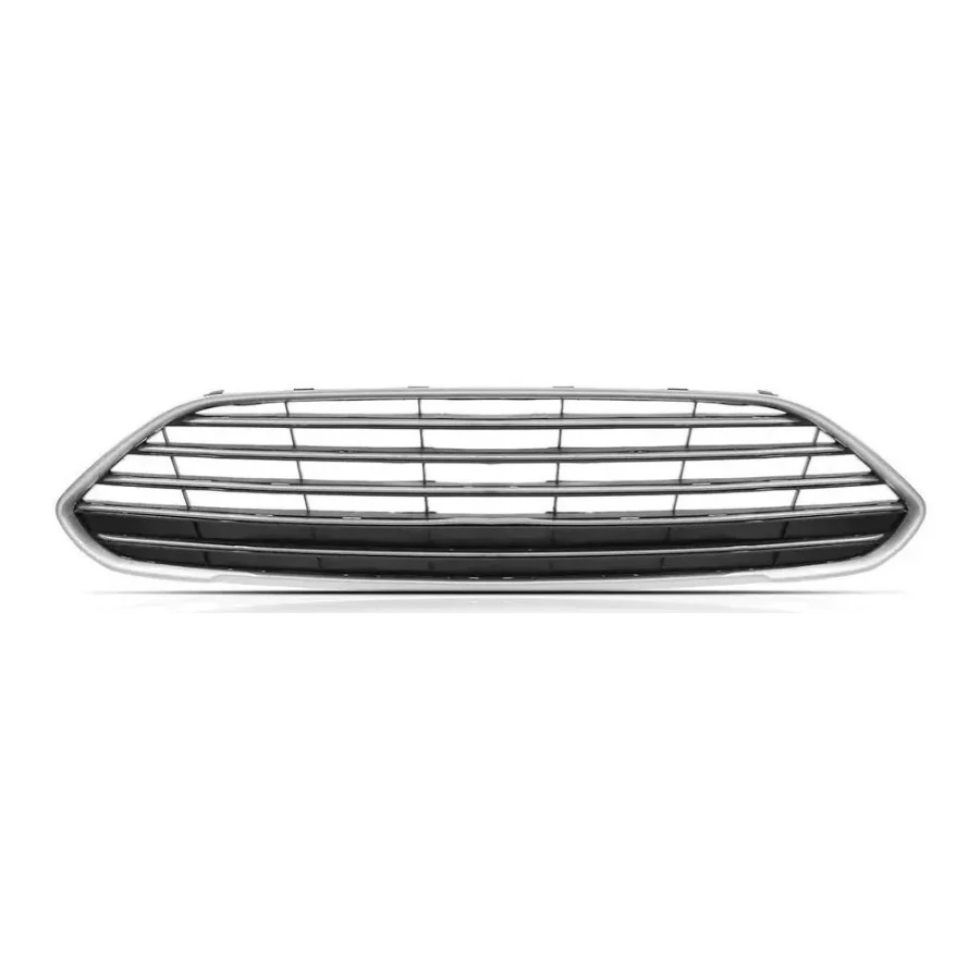 Grade do Radiador FORD FIESTA com Friso Cinza - G COMPONENTES GG173