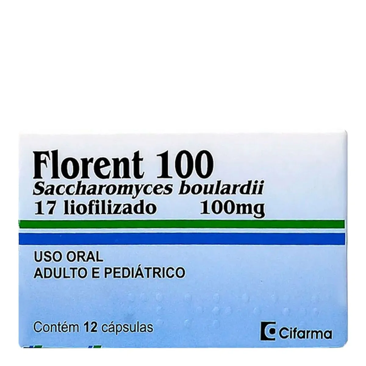 Florent 100mg Cx 12 Cap