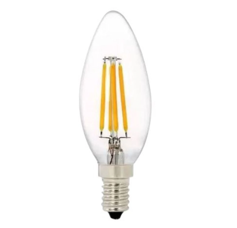 Lampada Led Filamento Vela C35 - 2.700k - 4w - E14 - Bivolt