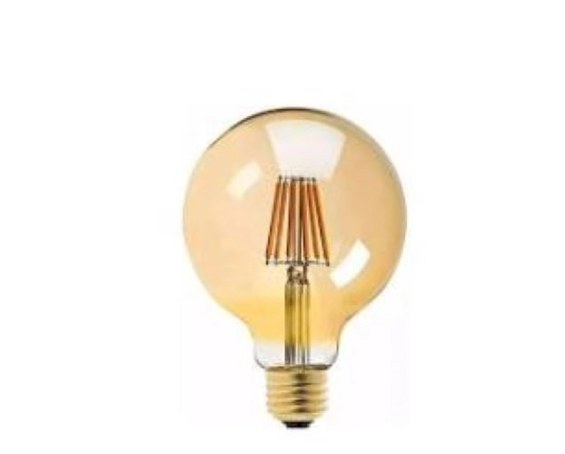 Lampada Led Filamento G125 - 2.200k - 4w - E27 - Bivolt