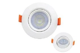 Embutido Com Led Redondo - 3.000k - 3w - Bivolt 7x4,3cm