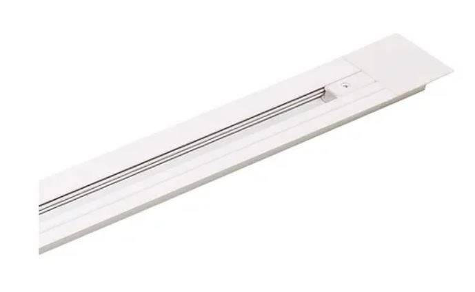 Trilho De Embutir Branco 1m