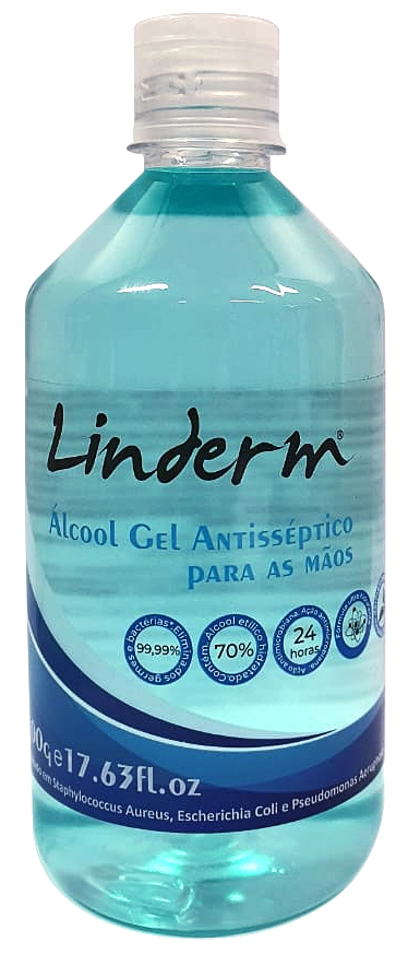 Alcool Gel Linderm 500g