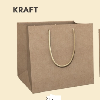 Sacola Elegance Kraft 28x28x22 Ref.s86 Papieri