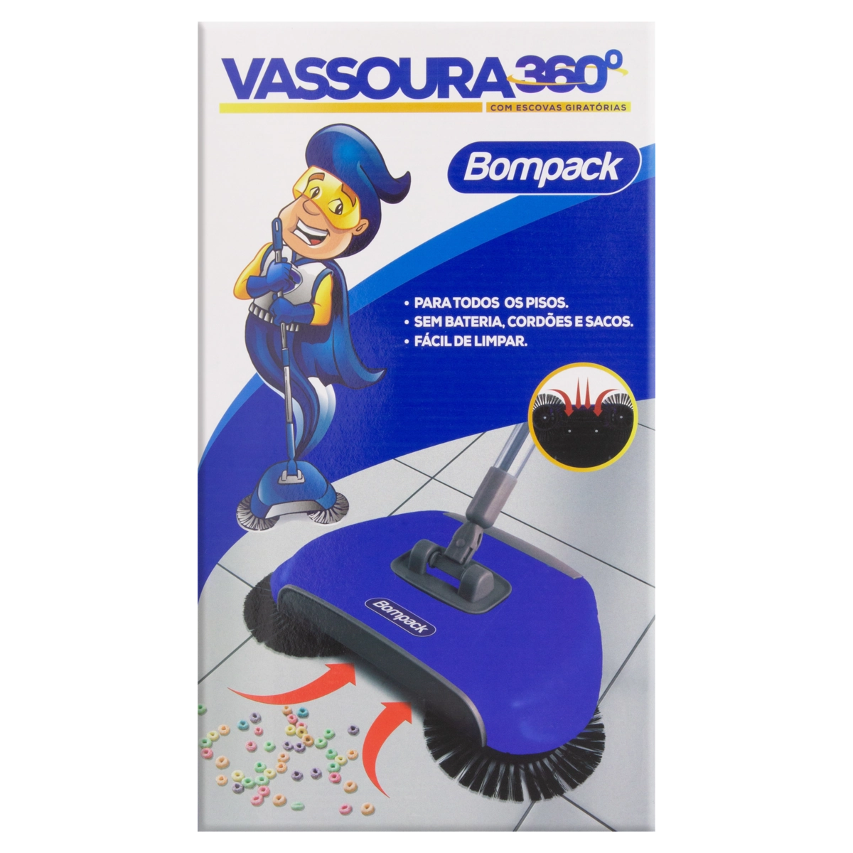 Vassoura 360 Bompack