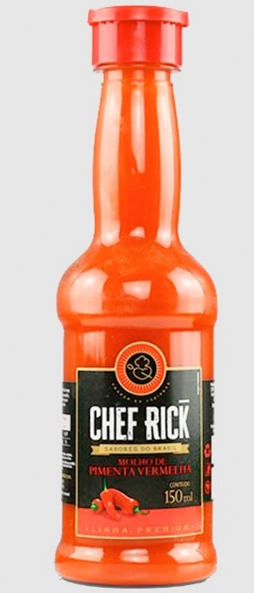 Molho De Pimenta Vermelha Chef Rick 150 Ml