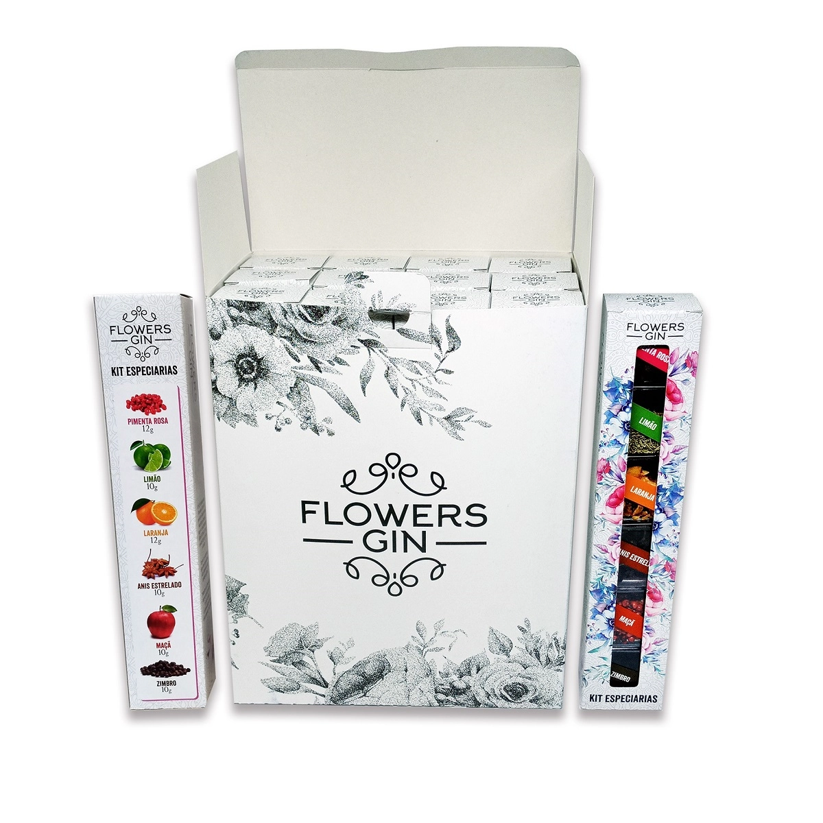 Kit Especiarias Flowers Gin 64g