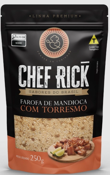 Farofa Chef Rick 250g Torresmo