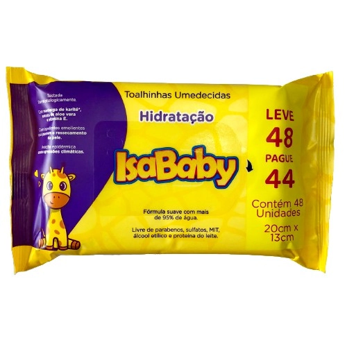 Toalha Umed Isababy Lv48 Pg44 Hidratacao