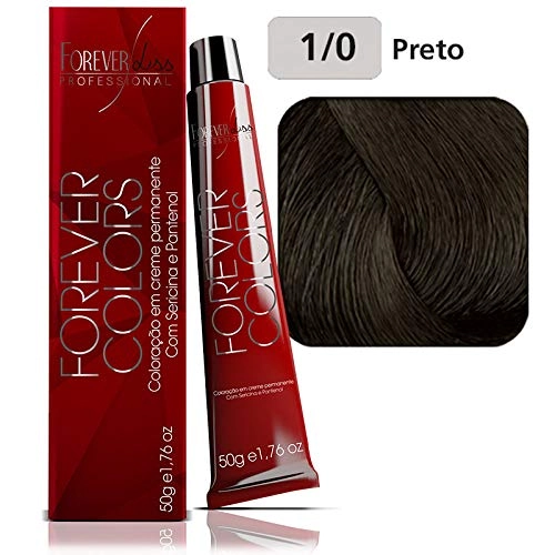 Tintura Forever Liss Colors Preto 1.0