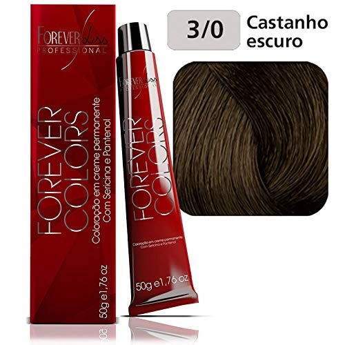 Tintura Forever Liss Colors Castanho Escuro 3.0