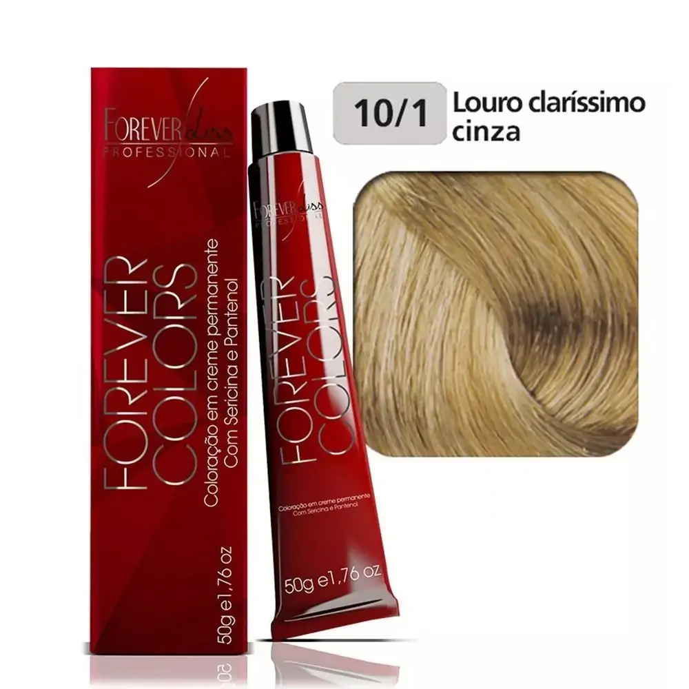 Tintura Forever Colors Louro Clarissimo Cza 10.1 50g