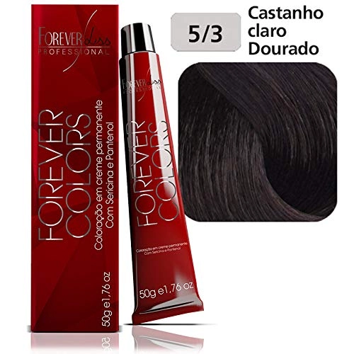 Tintura Forever Colors Cast Claro Dourado 5.3 50g