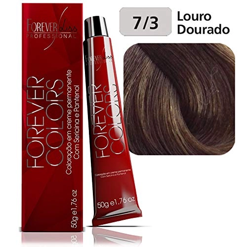 Tintura Forever Colors Louro Dourado 7.3 50g