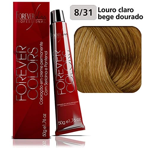 Tintura Forever Colors Louro Claro Beg Dou 8.31 50g