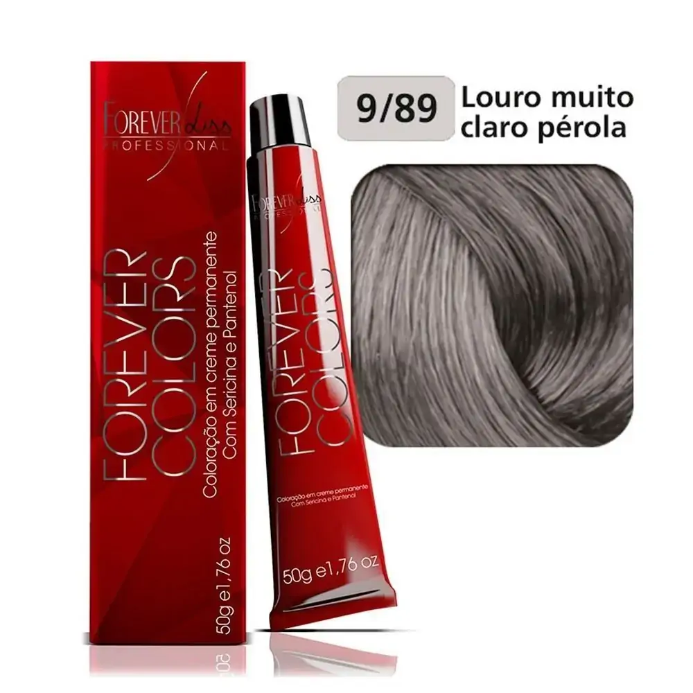 Tintura Forever Colors Louro Claro Perola 9.89 50g