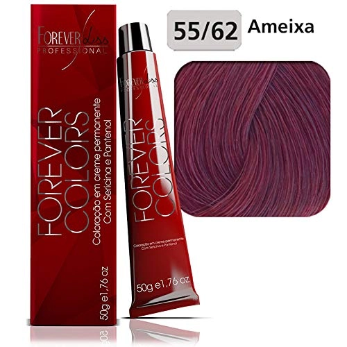 Tintura Forever Liss Colors Vermelho Especial Castanho Claro Ameixa 55.62