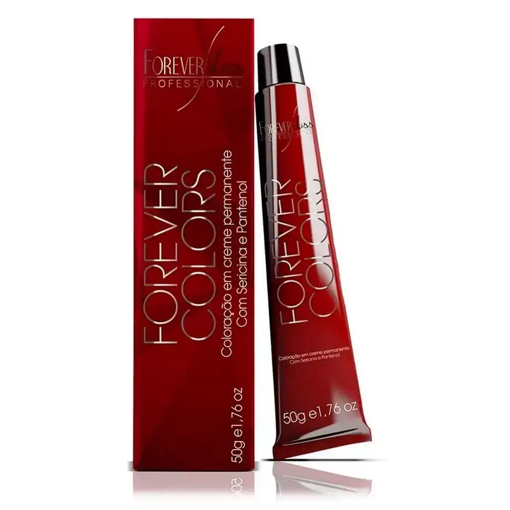 Tintura Forever Liss Colors Louro Escuro Vermelho Cobre Cereja 66.46