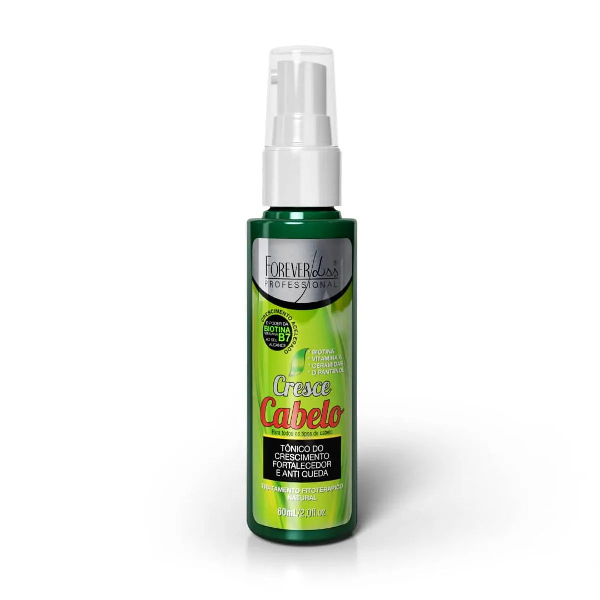TONICO FORTALECEDOR CAPILAR CRESCE CABELO FOREVER LISS 60 ML