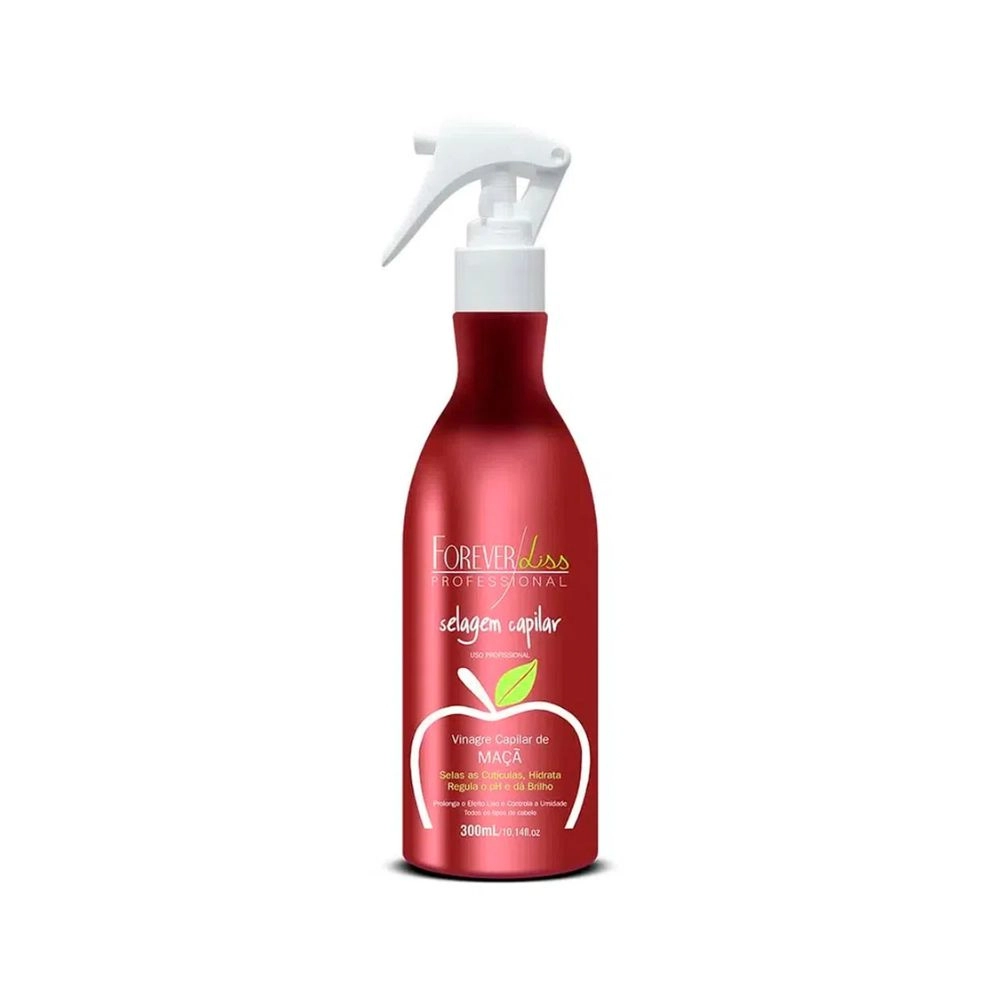 SELAGEM CAPILAR  VINAGRE DE MAÇÃ  FOREVER LISS  300ML