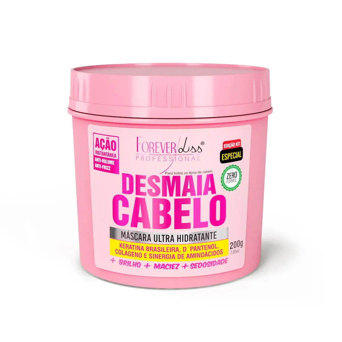 Masc Desmaia Cabelo 240g Forever Liss