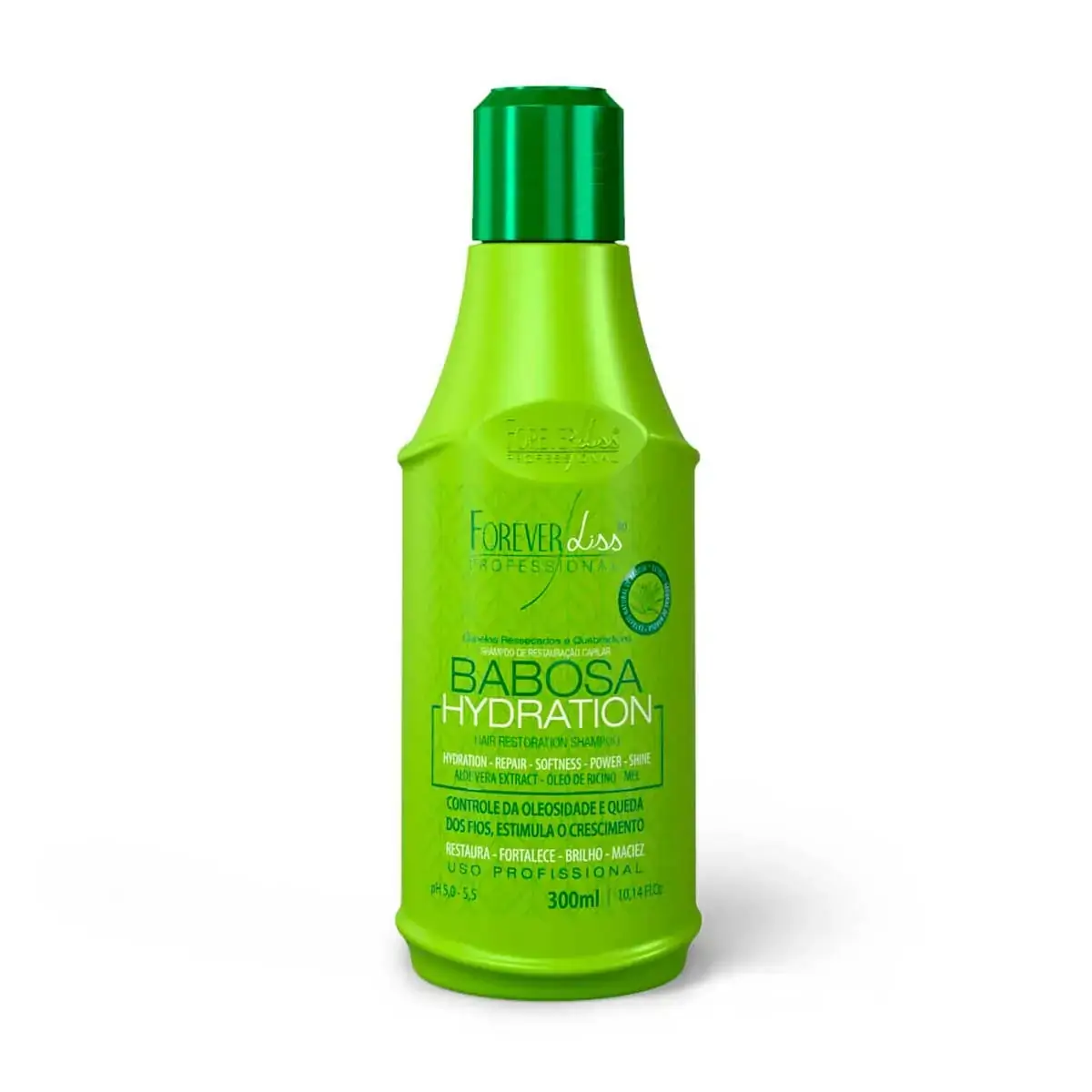 SHAMPOO CAPILAR HIDRATAÇÃO DE BABOSA FOREVER LISS 300ML