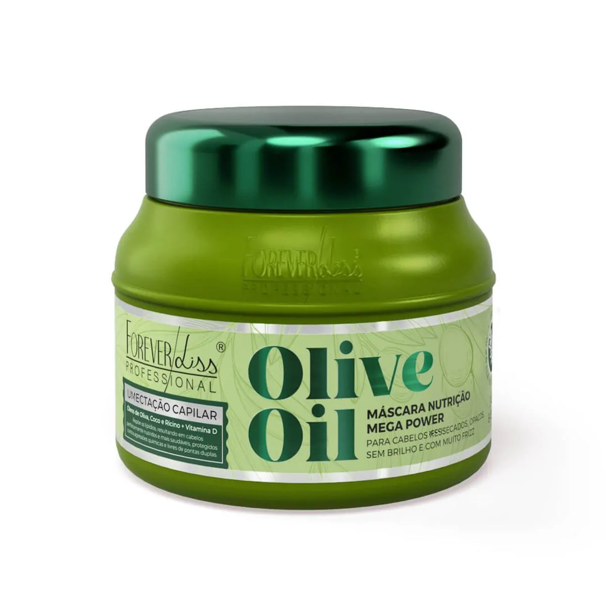 Mascara Umectante Olive Oil Capilar Nutricao Forever Liss 240g