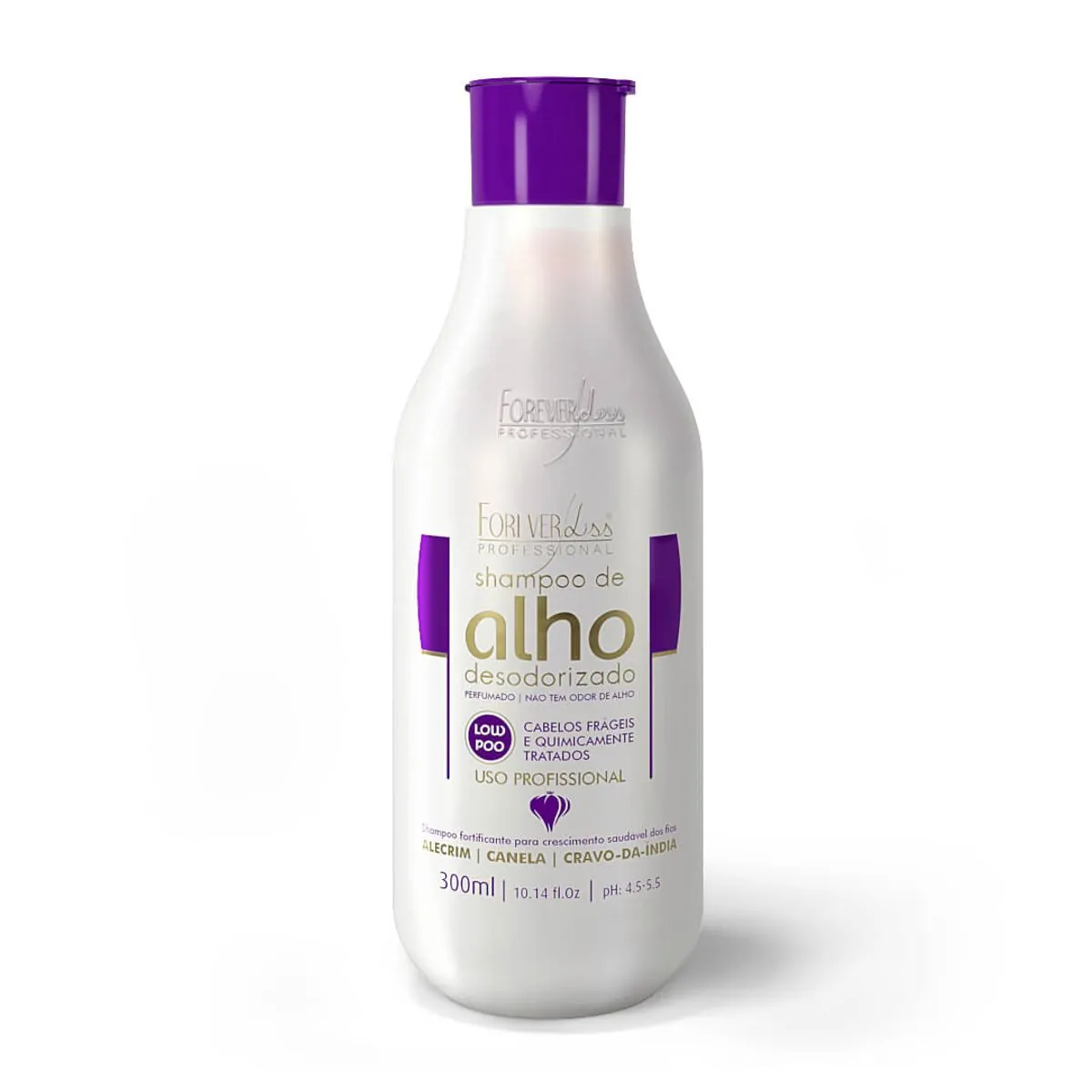 Shampoo De Alho Fortificante 300ml Forever Liss