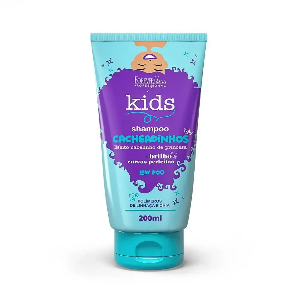 Forever Liss - Shampoo Infantil Kids Cacheadinhos 200ml