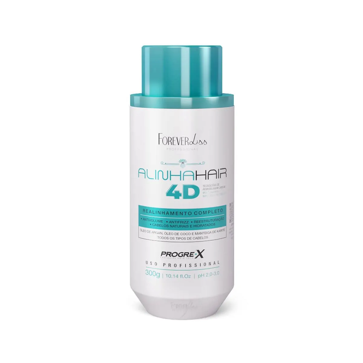 Realinhamento Capilar Alinha Hair 4d Forever Liss 300g