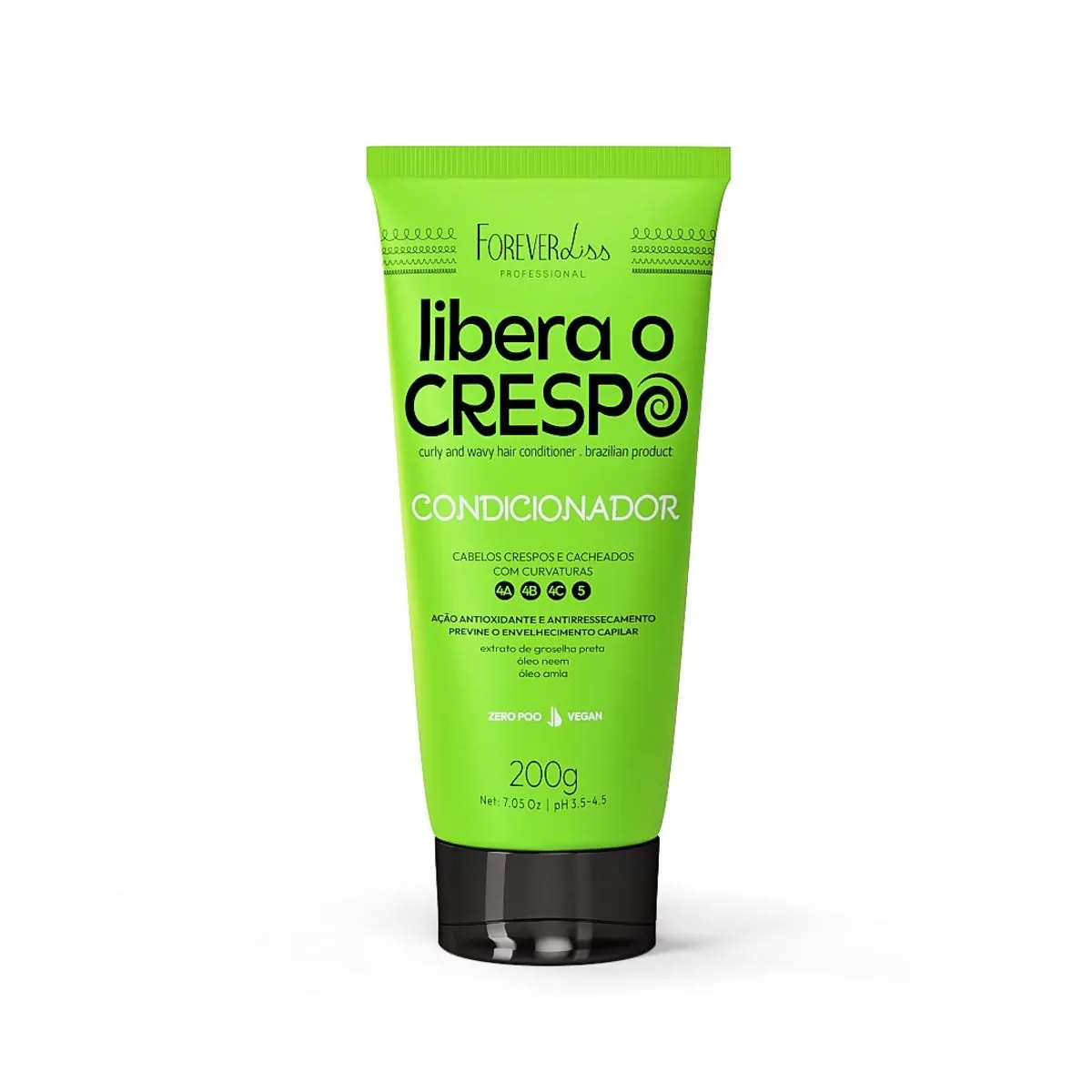 Condicionador Libera O Crespo Forever Liss 250g