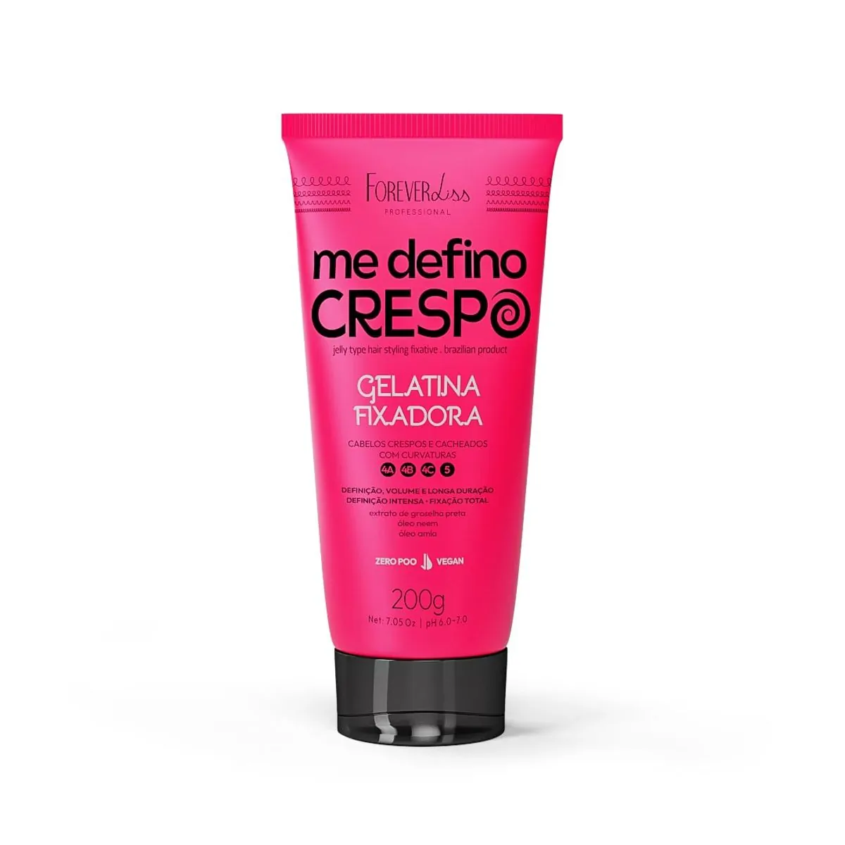 Umidificador Chuva De Crespo Forever Liss 200ml