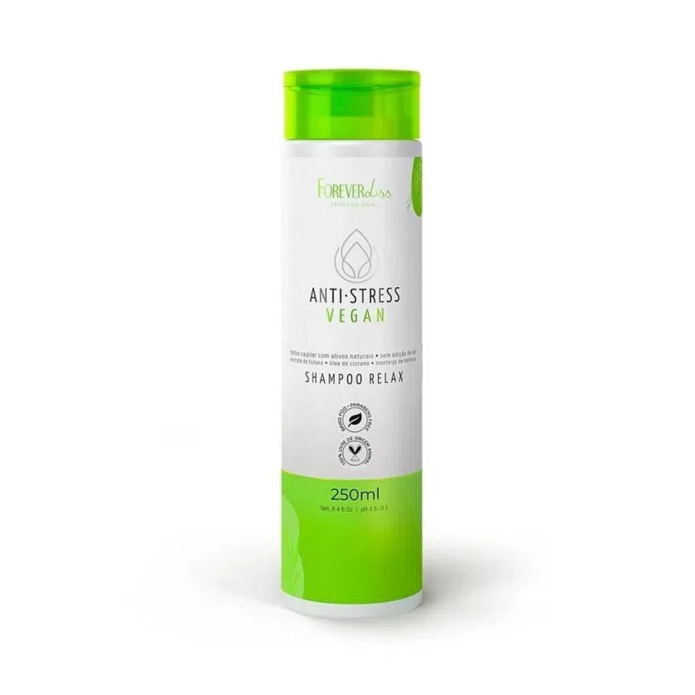 Shampoo Anti Stress Vegan Forever Liss 250ml