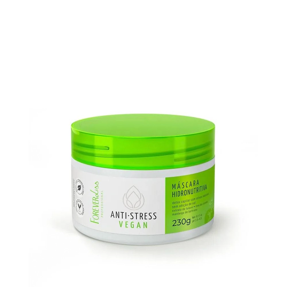 Máscara Zen Anti Stress Vegan Forever Liss 230g